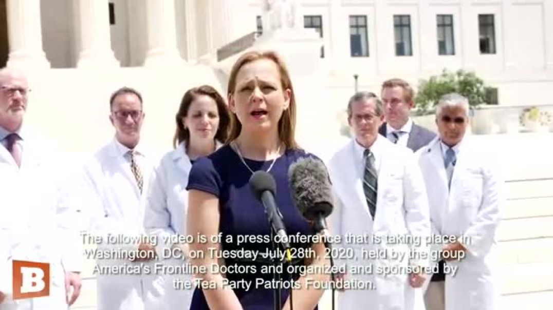 Silenced Frontline Doctors Hold Capitol Hill Press Conference to Challenge Big Tech and Big Pharma