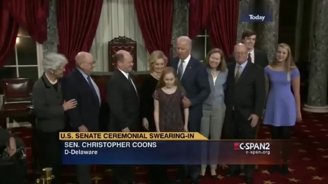 Biden touching girls compilation